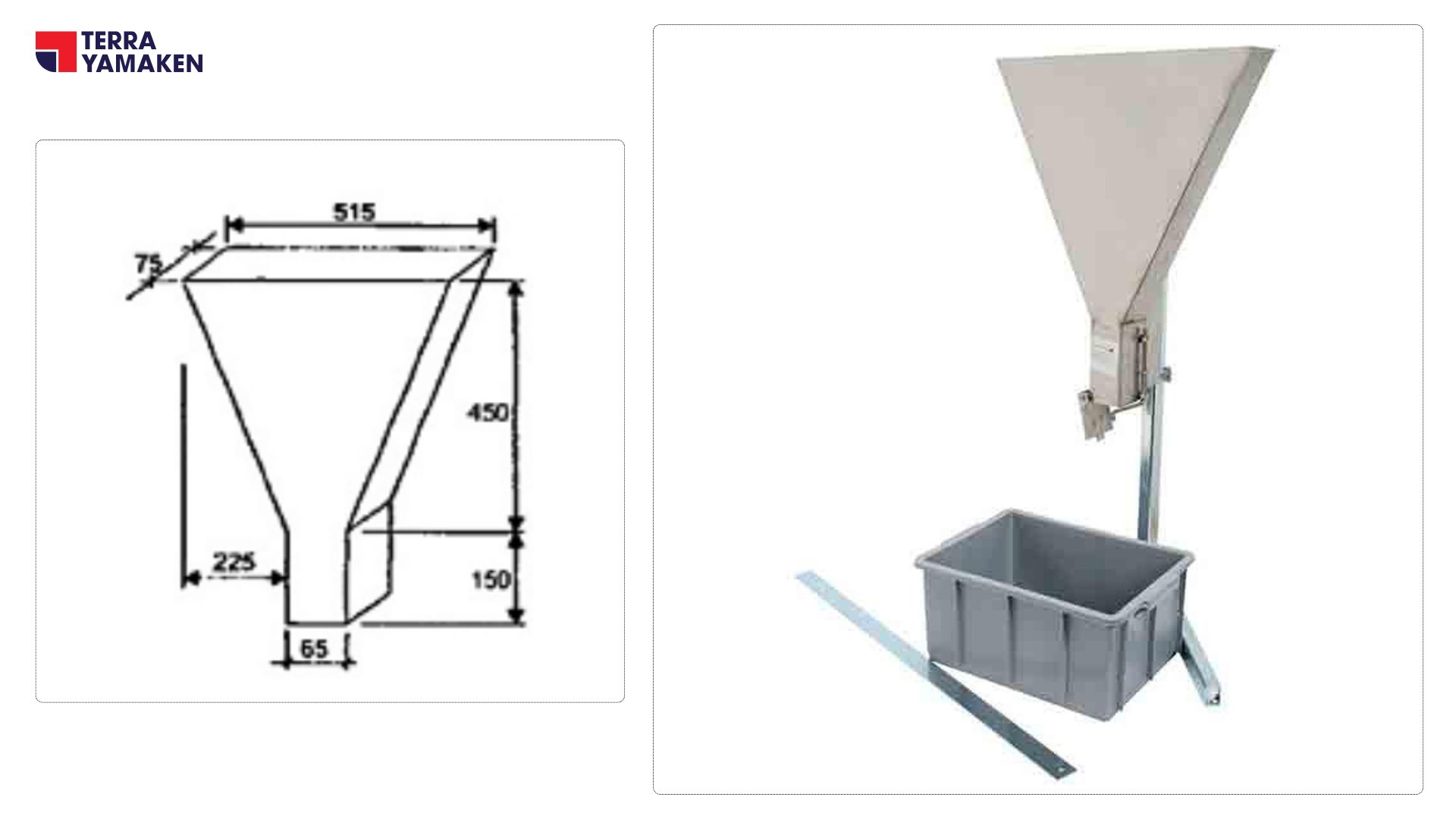 v funnel test Self-compacting concrete testing