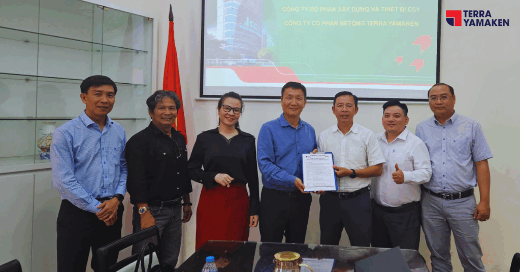 📢 CC1-CE và Terra Yamaken ký kết hợp tác chiến lược – Khởi đầu cho những bước tiến mới trong ngành xây dựng | CC1-CE and Terra Yamaken Sign Strategic Partnership