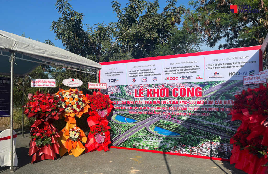 Terra Yamaken tham dự và chúc mừng Lễ khởi công dự án thành phần Vành Đai 2 TP.HCM - Ngày 19/12/2025