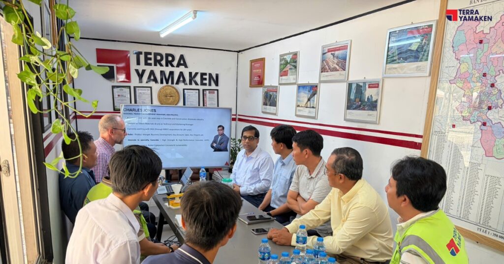 Terra Yamaken Pioneers AI Application in Concrete Technology | Professional Collaboration with Sika Group